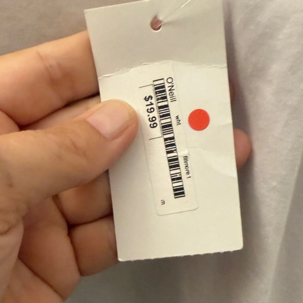 O'Neill White Tee with Graphic Logo